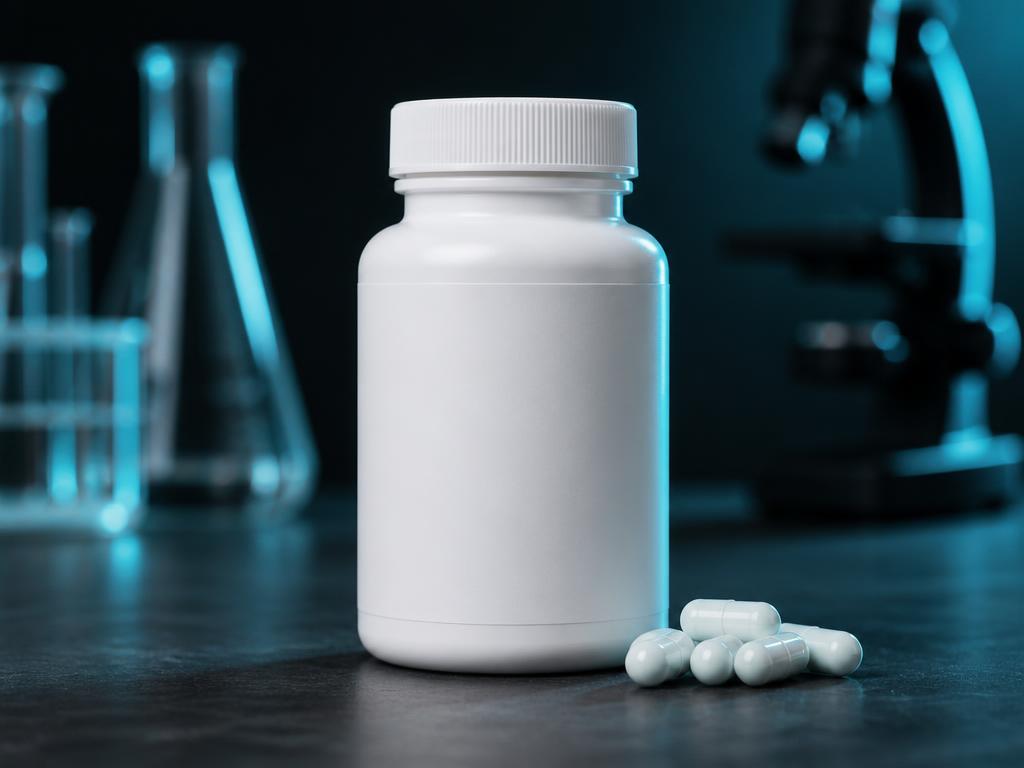 GLOW Blend Capsules - BPC-157 (500mcg) / TB-500 (500mcg) / GHKcu (2mg) — research capsule bottle